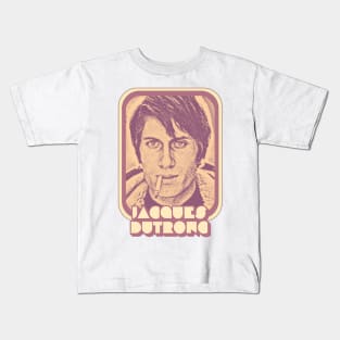 Jacques Dutronc / Retro Francophile Design Kids T-Shirt